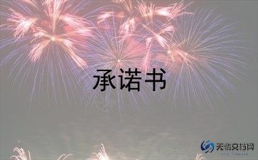 技术承诺书模板5篇