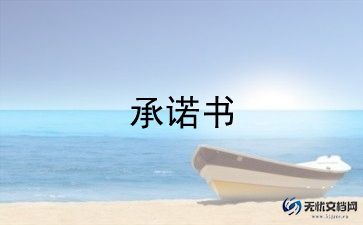 质量安全承诺书格式范文6篇