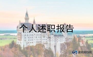 村副职个人述职报告7篇