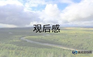人与自然观后感400字8篇