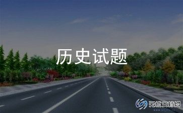 高一历史老师个人工作总结8篇