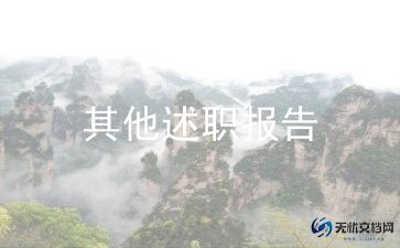 年终报告述职报告模板7篇