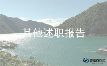 2023年度财务个人述职报告6篇