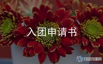 模板入团申请书优秀5篇
