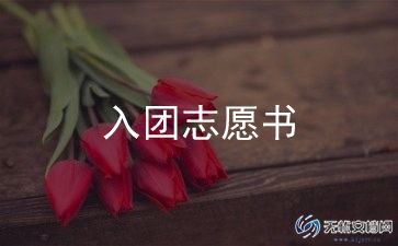 无入团申请书最新5篇