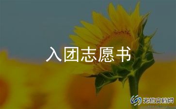 村入团申请书精选7篇