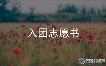 入团报告申请书6篇