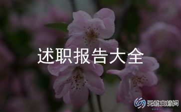 个人述职范文精选8篇