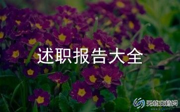 工作个人述职报告6篇
