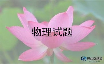 八上物理老师工作计划推荐5篇