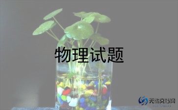 高一物理老师期末工作总结7篇
