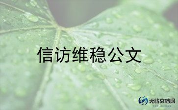 村信访维稳工作总结报告8篇