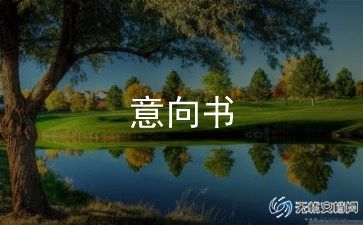 投资合作意向书模板7篇