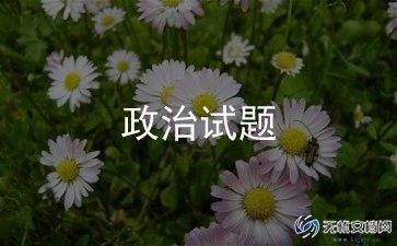 政治思想方面工作总结7篇