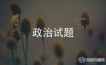 政治思想个人总结范文6篇